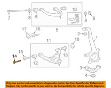 TOYOTA OEM 98-23 4Runner-Lower Cntrl Arm Mount Bolt 9011916005