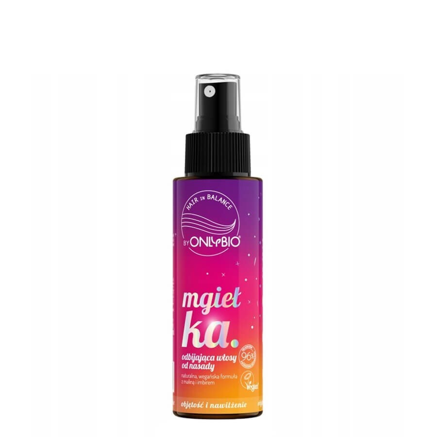 OnlyBio Hair in Balance Root Lift Mist 100ml Volume Hydration Spray Vegan