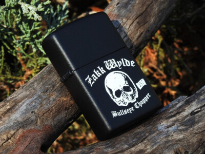 Zakk Wylde Bullseye Chopper Zippo Lighter - Black Label Society