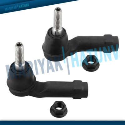 Front Outer Tie Rod End Pair For 2013 - 2016 Dodge Dart 2015 - 2017 Chrysler 200