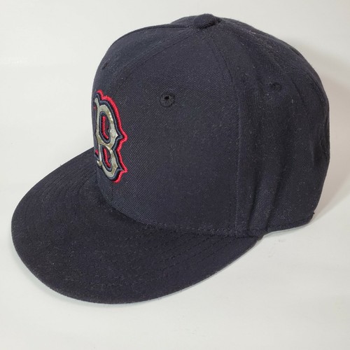 Boston Red Sox Hat 7 3/8 Camo B Cap 59Fifty New Era Black Fitted Cool Base Poly - Picture 4 of 12