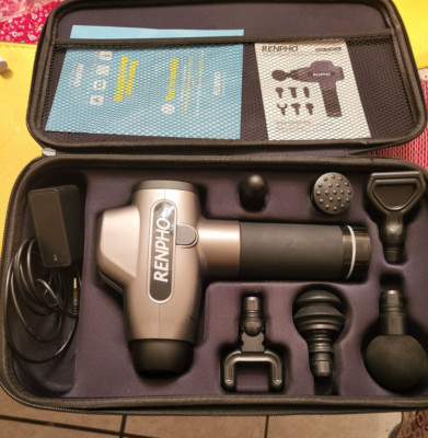 RENPHO  RF-GM168 Massage Gun - Condition: Not used, Spotless, Perfect.