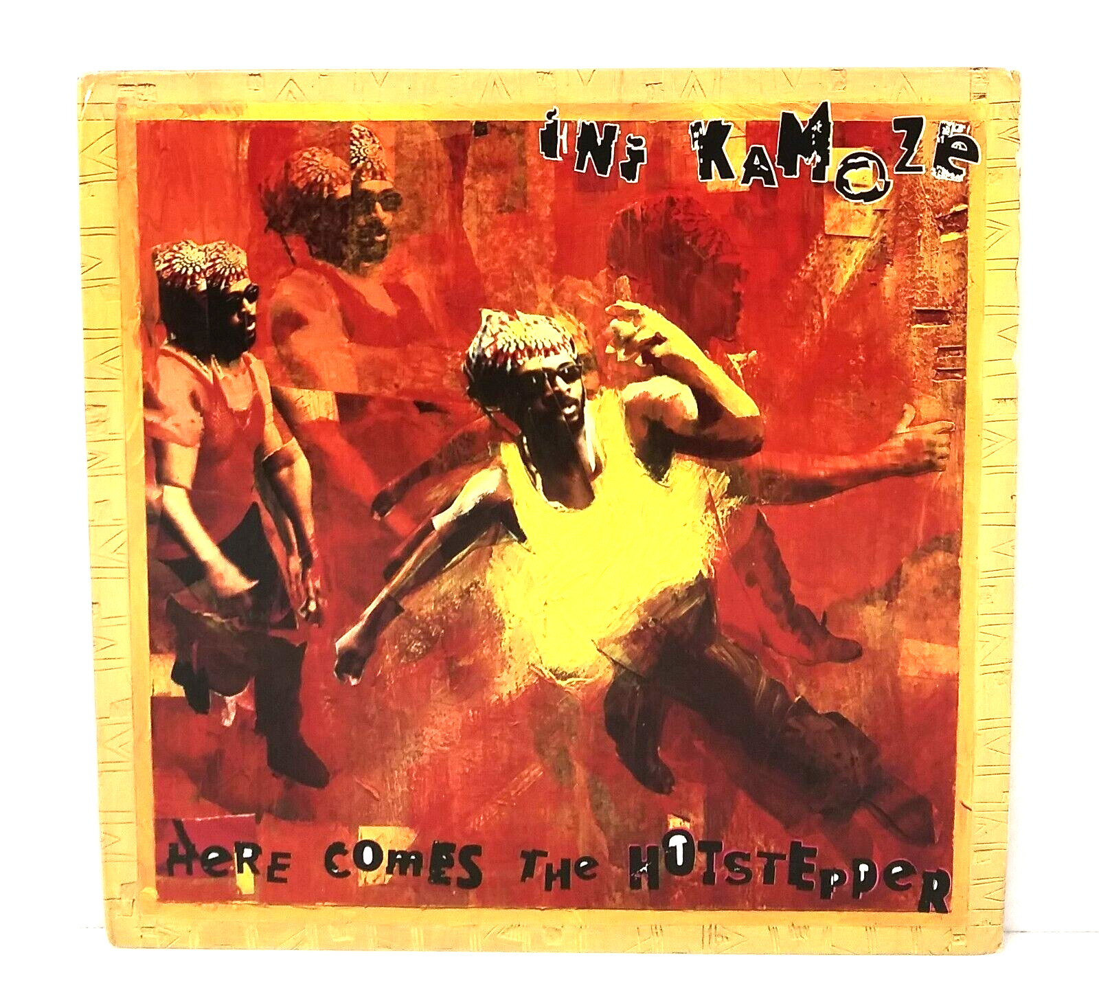 Ini Kamoze "Here Comes The Hotstepper" 12” Vinyl Maxi Single 1994 Rare Reggae VG