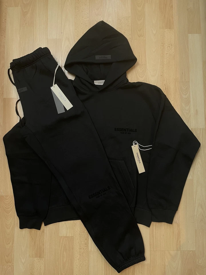 FOG Essential SS22 - Black Stretch Limo - Tracksuit - All Sizes - Authentic - Image 2 of 4