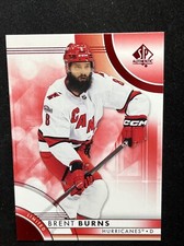 23-24 UD SP Authentic Hockey Red Limited 23 Brent Burns