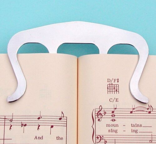 Music Book Clip- Page Holder for Sheet Music Stands, Pianos, Musicians - Afbeelding 1 van 4