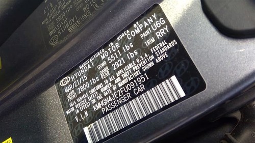 Audio Equipment Radio Sedan Receiver And Player Fits 15-16 GENESIS 1233665 - Picture 6 of 7