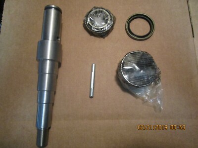 Hobart Lower Saw Wheel Shaft, Lock Pin, Front, Rear Bearings Model 5013