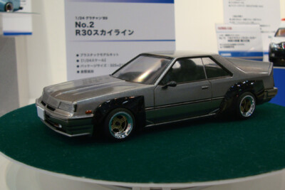 Rare kit Aoshima 1/24 Grachan '89 Series R30 Skyline 鉄仮面 from
