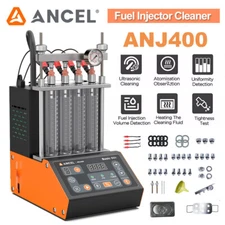Ancel ANJ400 Fuel Injector Cleaner Tester Nozzle Ultrasonic Cleaning Machine
