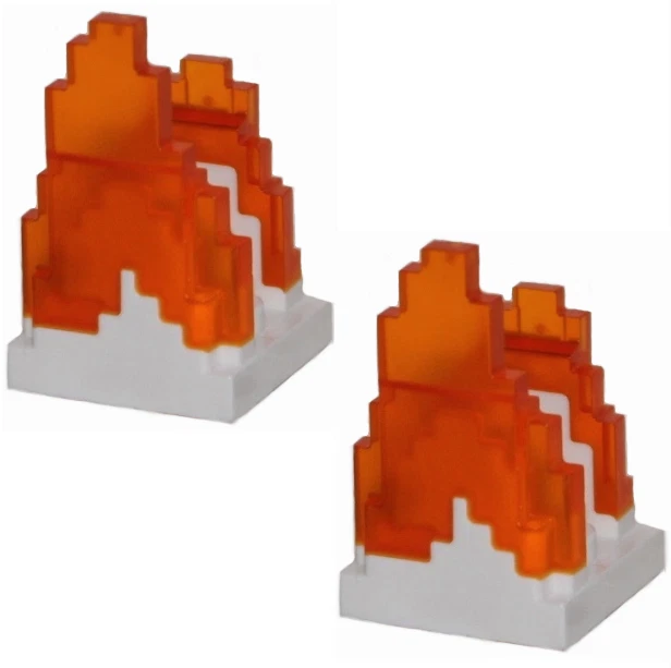 Lego minecraft store fire