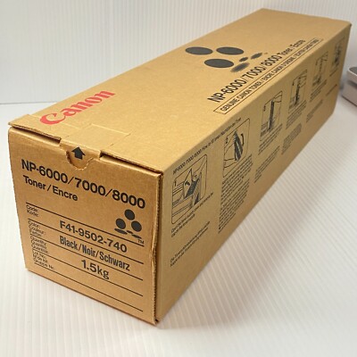 Canon Toner Black NP-6000 7000 8000 Genuine New