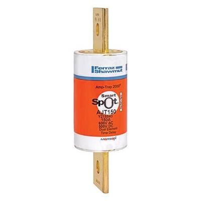 Mersen AJT150 Amp-trap 2000 150A 600V AC Time Delay/Current Limiting Blade Fuse
