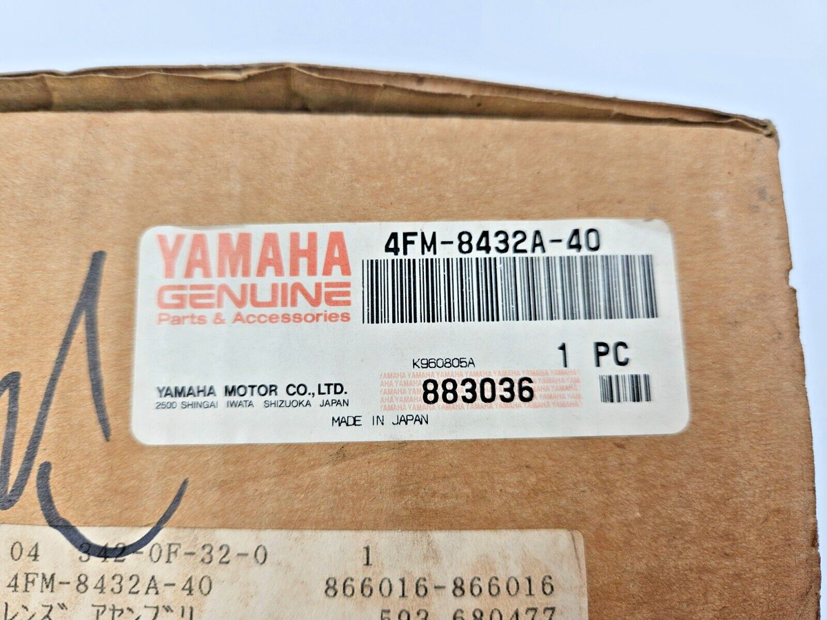 4FM-8432A-40] YAMAHA LENS ASSEMBLY for FZR1000 YZF750 | eBay