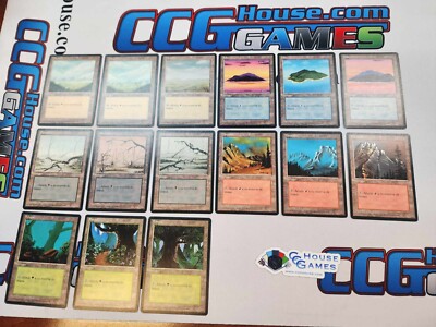 MTG Spanish FBB Beta Revised Plains Island Swamp Mountain Forest A B C *CCGHouse
