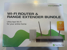 Amped Wireless Wi-Fi Router  Range Extender Bundle