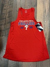 Philadelphia Phillies MLB Youth Girls' Racer Back Shirt Size XL 14/16 / NWT