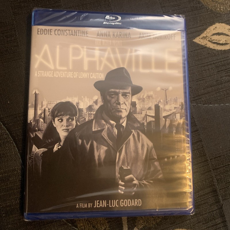 Alphaville (1965, Bluray) *Kino Lorber 2019 Edition* Jean-Luc Godard Anna Karina