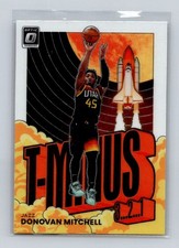 2021-22 Donruss Optic #5 T-Minus 3...2...1 Donovan Mitchell Utah Jazz