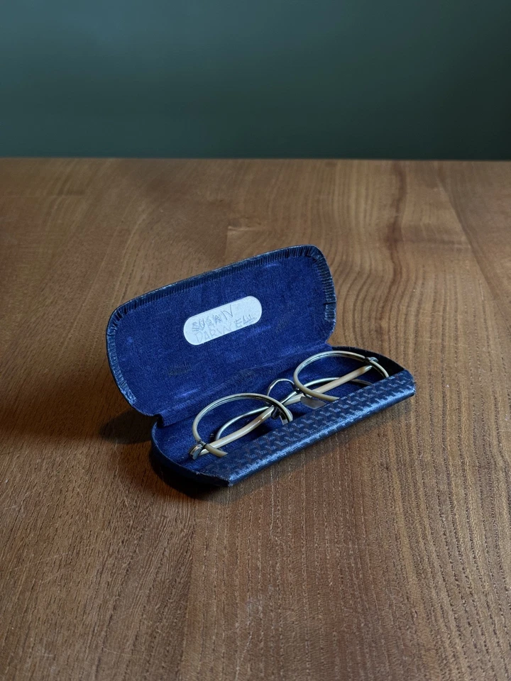 Algha (Savile Row) Glasses | Rare Vintage Frames, Beaufort Panto Wire Spectacle - Image 2 of 4