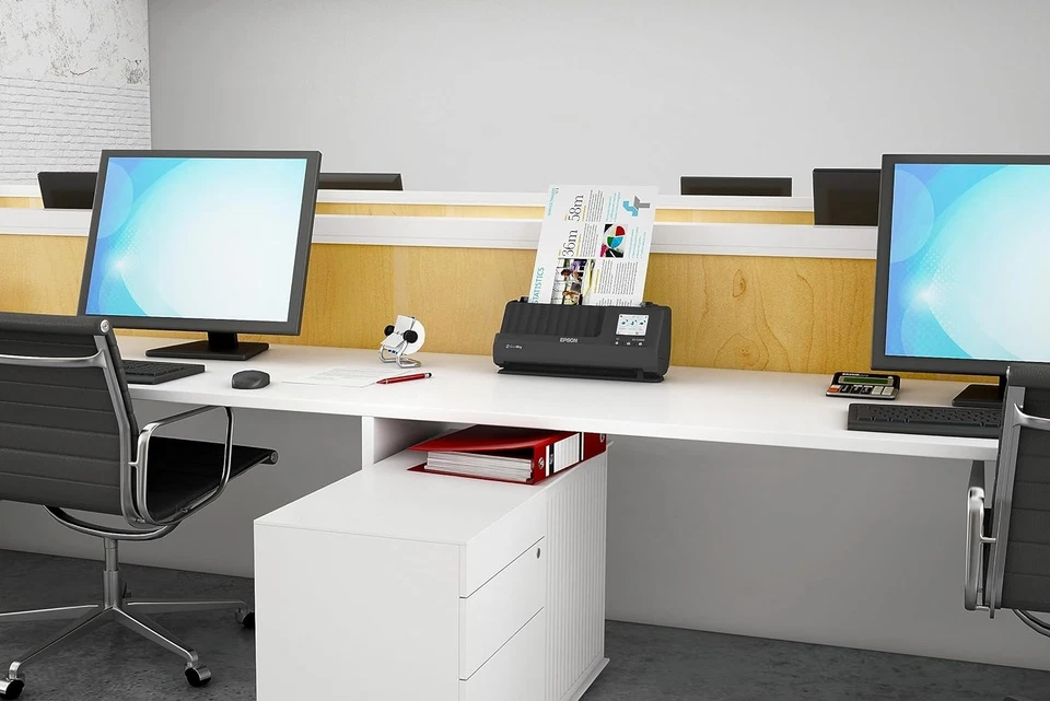 Epson Network Scanner ES-C380W, Compact A4 Business Scanner with Low Power Consu - Image 3 of 4