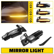 2Pcs/Set LED Dynamic Side Mirror Signal Lights For Dodge Durango WD 2011-2023