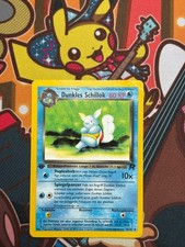 Dunkles Schillok 1.Edition 46/82 Team Rocket deutsch Pokemon Karten Light Played