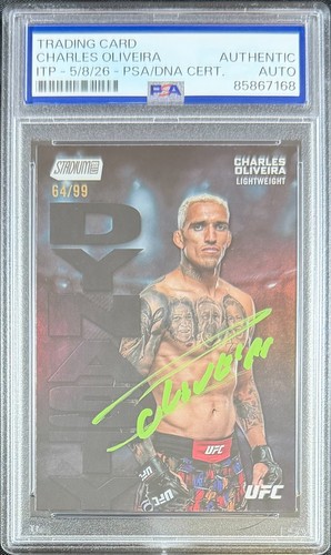 Charles Oliveira [Black] #DD-11 2025 Topps Stadium Club Dynasty And Destiny card