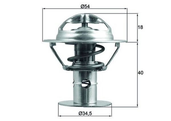Thermostat KüHlmittel FüR Ford USA Jaguar Mazda Mondeo III Stufenheck Cougar-image
