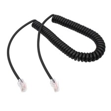 8 Pin RJ45 Replacement Microphones Cable Cord Wire Compatible for icom HM-98 .