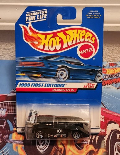 1999 First Editions Shadow Mk 11a Hot Wheels - Picture 2 of 3