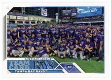 2023 Topps Series 2 Tampa Bay Rays Team Card #623