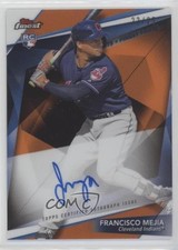 2018 Topps Finest Firsts Orange Wave Refractor 22/25 Francisco Mejia Auto 5w7
