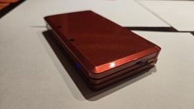 Used Nintendo 3DS CTR-001 Red w/ Stylus Charger & 2GB SD Card