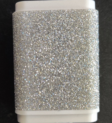 WirelessGear Dual USB AC Charger - Silver/White Glitter, 5V/240V, BL3536