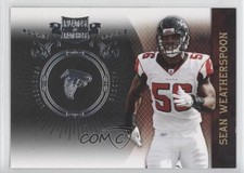 2010 Panini Plates & Patches Infinity Silver 7/100 Sean Weatherspoon #187 0f3