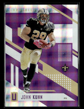 John Kuhn 2017 Unparalleled Purple Small Hyperplaid RC 61/99 #162