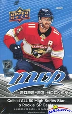 2022/23 Upper Deck MVP Hockey HUGE Factory Sealed HOBBY Box-160 Cards!