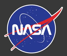 NASA Vinyl Decal Car Truck SUV Cell Phone Laptop NASA Space Sticker Deep Blue