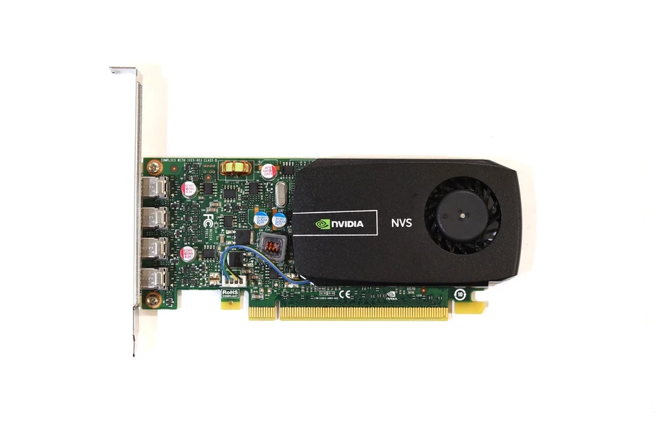 HP NVIDIA Quadro NVS 510 2GB DDR3 PCIe x16 Graphic Card P/N: 721795-001 Tested - Image 3 of 4