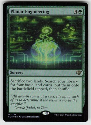 Planar Engineering 158 Rare Secrets of Strixhaven Magic: The Gathering Foil NM