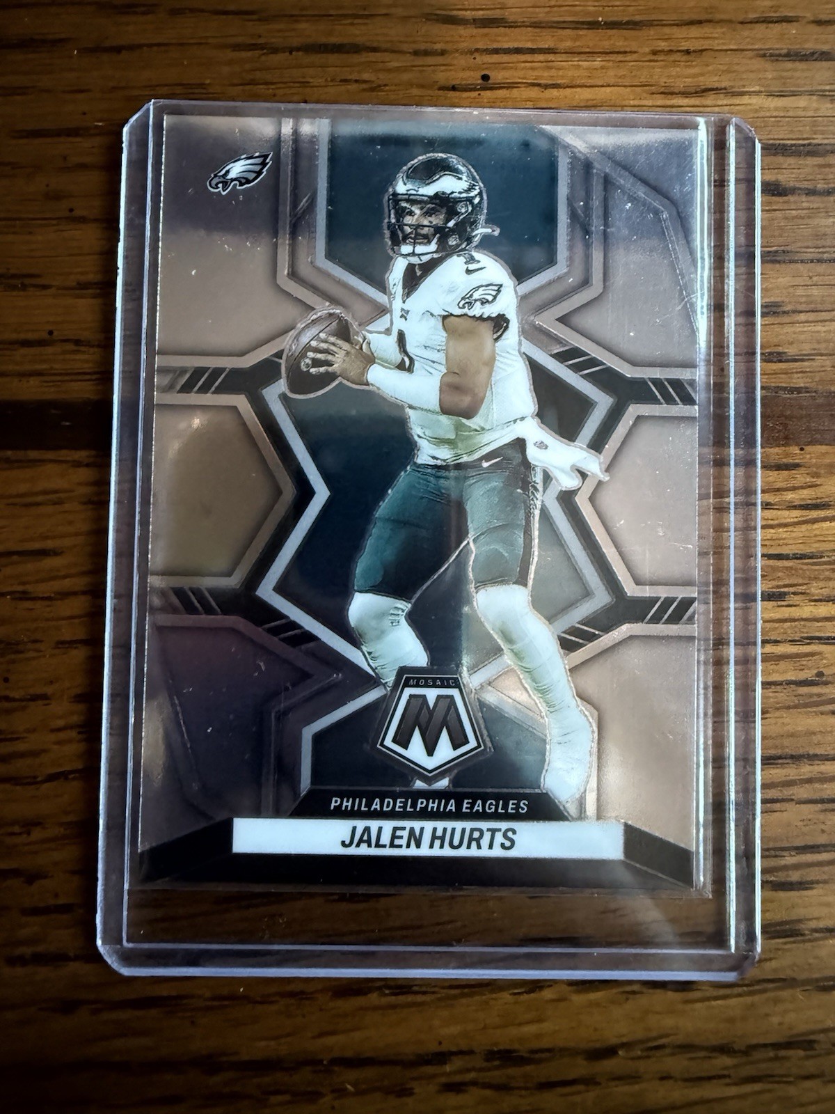 2022 Panini Mosaic Silver Prizm Jalen Hurts #156 Philadelphia Eagles