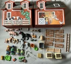 Playmobil Take Along Barn Farm House 2005 Vintage