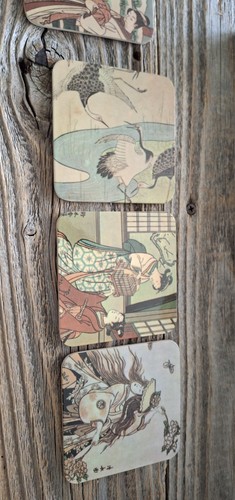 Vintage Pimpernel Famous Asian Coasters Set Of Six England - Picture 2 of 4