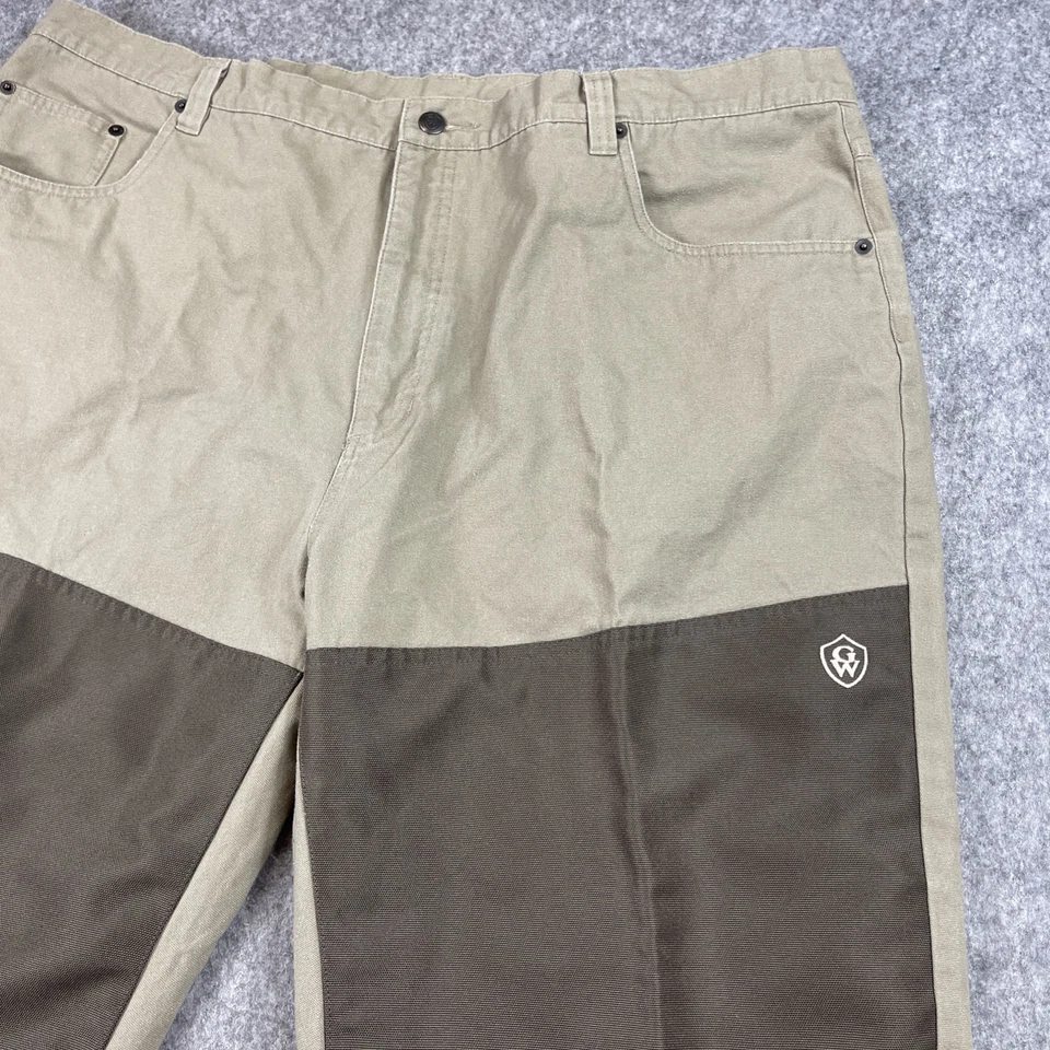 Game Winner Brush Guard Pants 2X Upland Briar Field Double Knee Hunting 44x27 - Image 3 of 4
