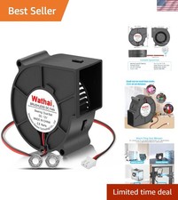 Versatile 75mm 12V Dual Ball Cooling Fan for ...