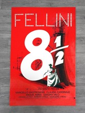 Affiche Huit et demi - Format cinéma - A2