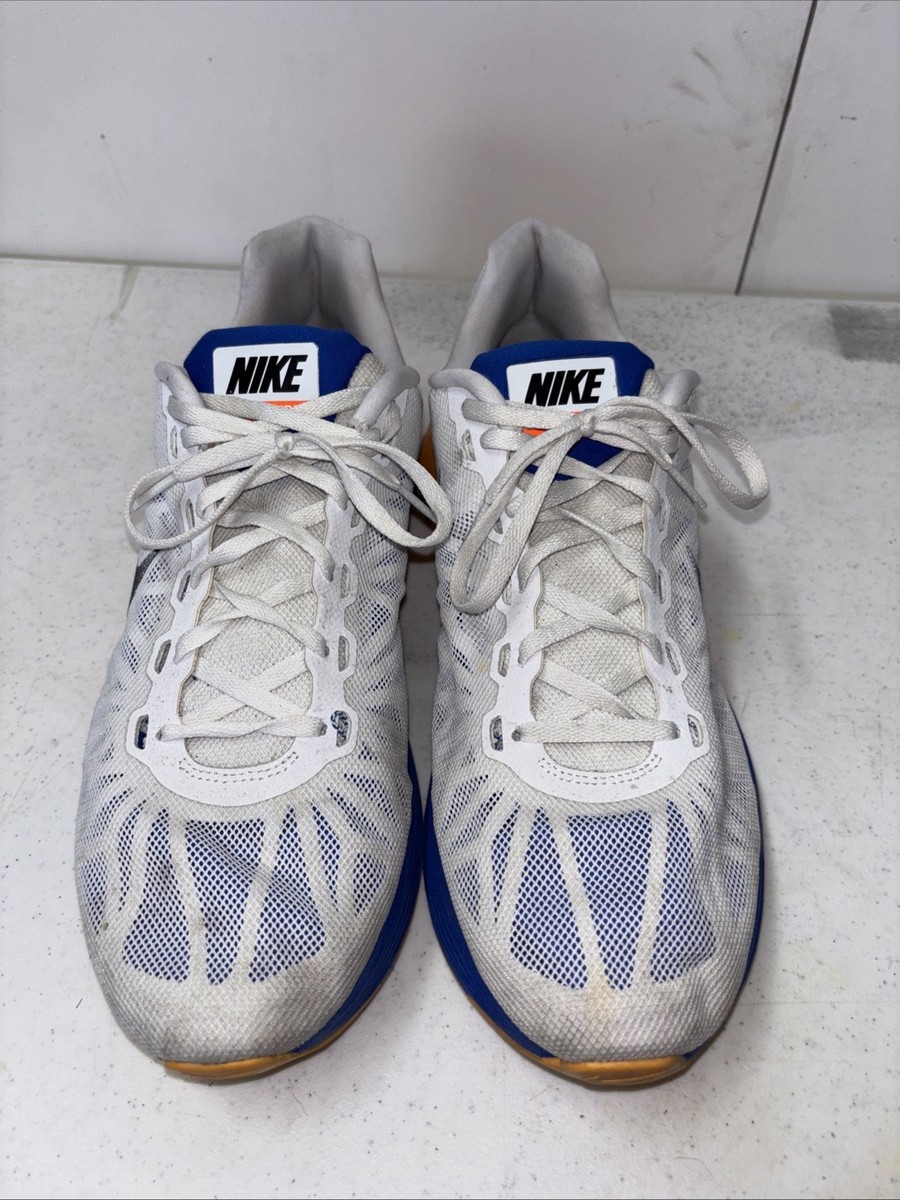 Nike Mens Size11.5 Lunarglide 6 654433-101 White Running  display picture 1