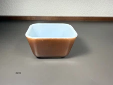 Pyrex 501 Old Orchard Refrigerator Dish No Lid