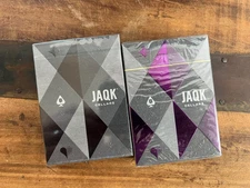 Theory 11 JAQK Cellars Amethyst and Black Playing Cards Sealed 7️⃣